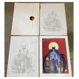 3 ct. BATMAN w/ Bob Kane Signed Limited Edition