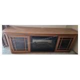 Dimplex Electric Fireplace w/ 6' TV Cabinet