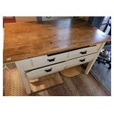 Antique Possum Belly Bakers Table