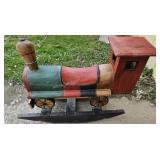 Awesome Thomas the Train Wood Rocker