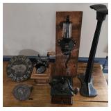 Antique Coffee Grinders, Arcade #3 Grinder, etc