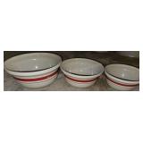 3 ct. Farm House Mixing Bowls