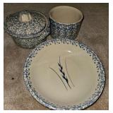 R.C.P. Roseville, Ohio Low Jar, Pasta Plate, etc.