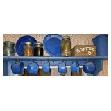 34 ct. Blue Enamelware Plus Extras!