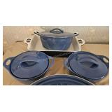 Blue Anchor & Corningware Creations Cooking Pans
