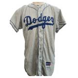 1957 Brooklyn Dodgers, Jake Pitler Game Worn #31 Baseball Jersey - Coach