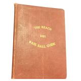 1921 Reach Baseball Guide- Ty Cobb