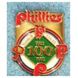1983 Philadelphia Phillies World Series press pin