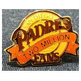 San Diego Padres Two Million Fans Pin