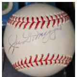 New York Yankees, Joe DiMaggio Rubber Stamped Baseball