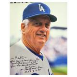 Los Angeles Dodgers, Tommy Lasorda Signed Photograph