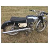Vintage Suzuki TS80 Savage Motorcycle
