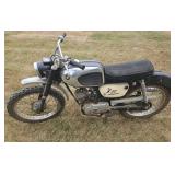 Vintage Suzuki TS80 Savage Motorcycle