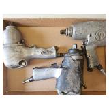 Group Lot of Air Impact Tools