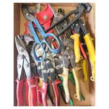 Wiss brand aviation snips and tin cutters
