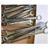 Box Lot of Combination Wrenches
