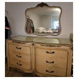 Drexel French Provincial Style Triple Dresser