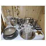 Assortment of Pewter, etc. Awards & Trophies