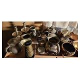 Collection of Copper, Pewter & Silverplate