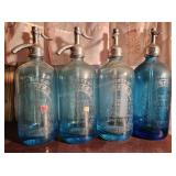 Group of 4 ct. Detroit Seltzer Bottles