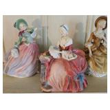 3 ct. Royal Doulton Figurines: Sandra, Penelope, +