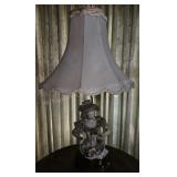 Vintage Victorian Lady Figural Lamp