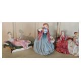 3 ct. Royal Doulton: The Gossips, Lady Chairman