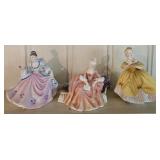 3 ct. Royal Doultons: The Last Waltz, Reverie, etc