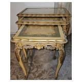 Vintage Italian Florentine Nesting Tables