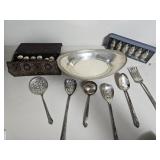 Group of STERLING SILVER Flatware w/ S & P