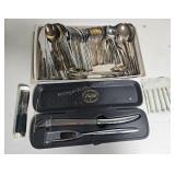 Group of Vintage Silver Plated Flatware