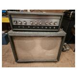 1960s Silvertone1484 Twin Twelve Tube Amp Stack