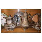 10 ct. Silverplate, Lenox Salt & Pepper, etc.