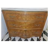 French Provincial style serpentine front Buffet