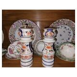 Copelands, Aynsley Cups/Saucers & Herend Plates