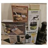 Cuisinart Food Spiralizer, Mess Kit, Juicer, etc