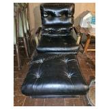 Vintage Plycraft Lounge Chair & Ottoman
