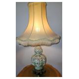 Vintage Italian Capodimonte Table Lamp