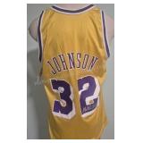 Los Angeles Lakers Magic Johnson Signed Jersey