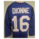 New York Rangers, Marcel Dionne Signed Jersey