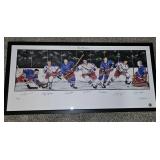 New York Rangers Multi Signed Lithograph