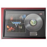 Van Halen Platimum Record