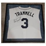 Detroit Tigers, Alan Trammell Signed/Framed Jersey