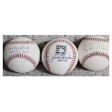 3 ct. Autographed Basballs w/ Kirk Gibson, Lolich