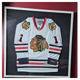 Chicago Black Hawks Framed Hockey Jersey