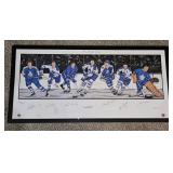 Toronto Maple Leafs Multi Signed Framed Lithograph