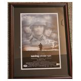 Steven Spielberg Signed Saving Private Ryan Poster
