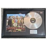 The Beatles Sgt. Peppers Platinum Record LP Album