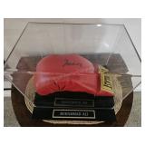 Muhammad Ali Signed Everlast Boxing Glove in Case