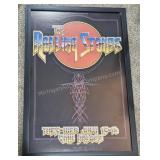1975 Rolling Stones Cow Palace Concert Poster